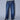 Double "Denim" Silk Trousers