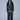 Pinstripe Silk Suit Trousers