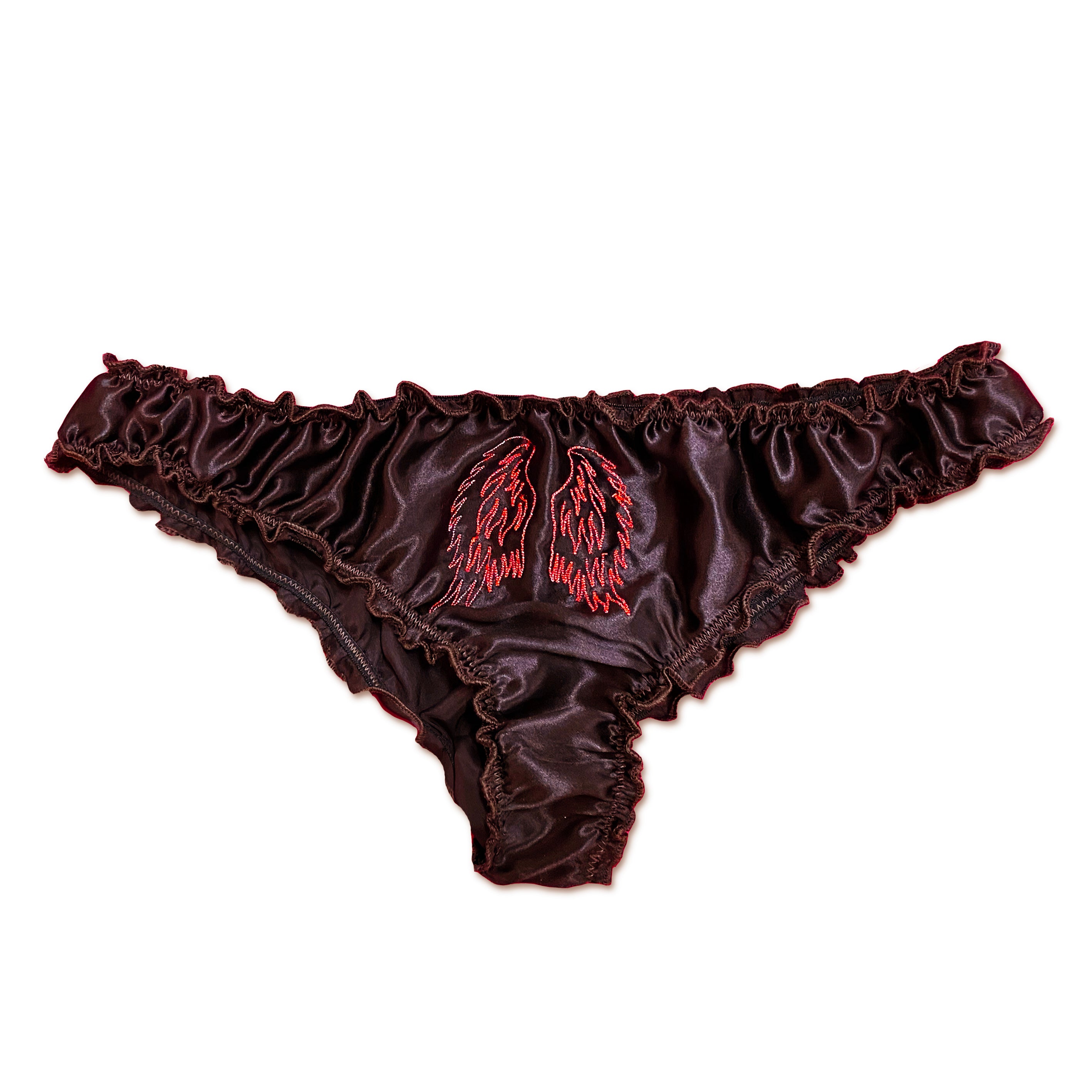Ruffle Silk Panties -  Canada