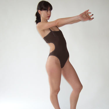 Bandera Swimsuit in Brown