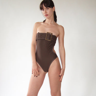 Bandera Swimsuit in Brown