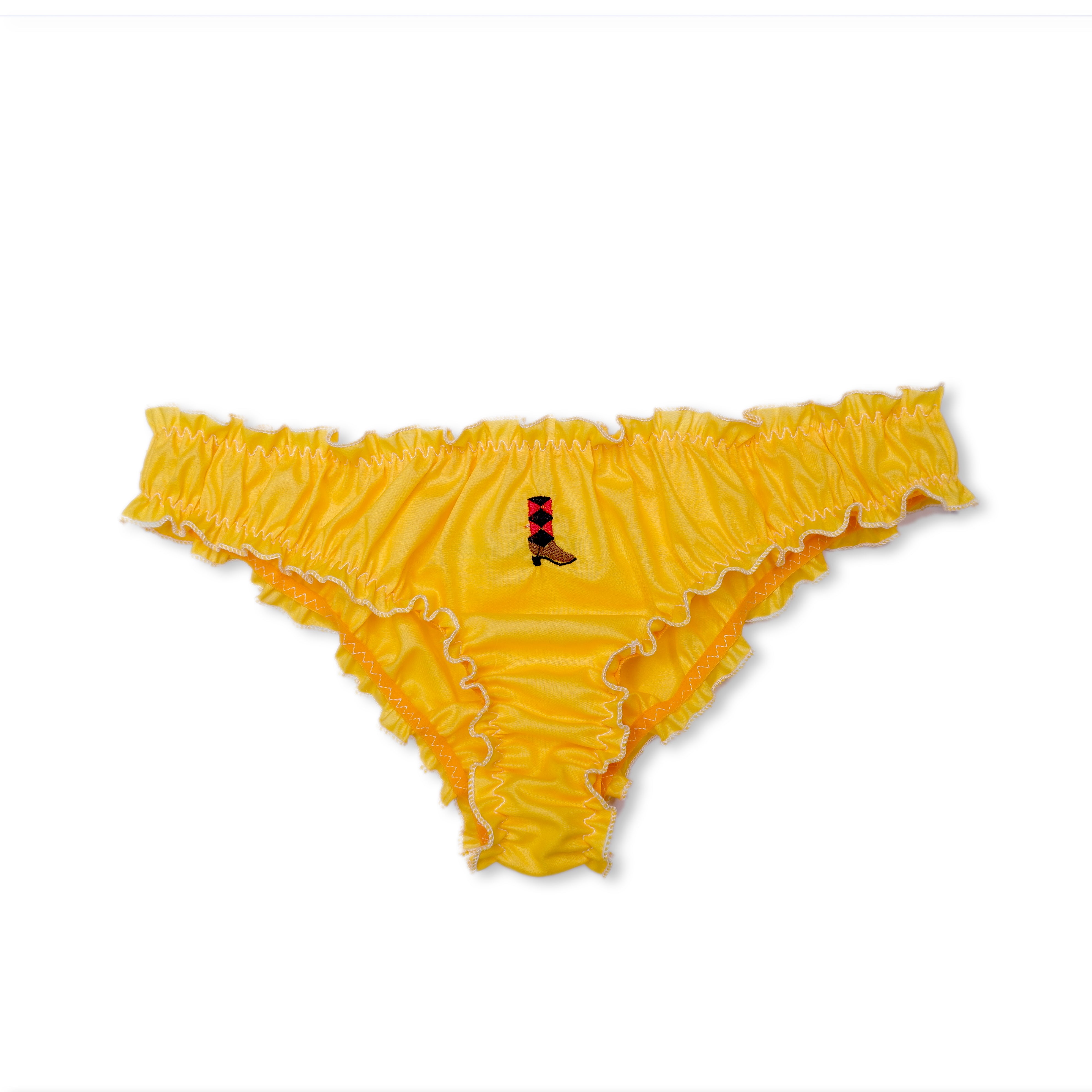 Yellow Booty Knickers